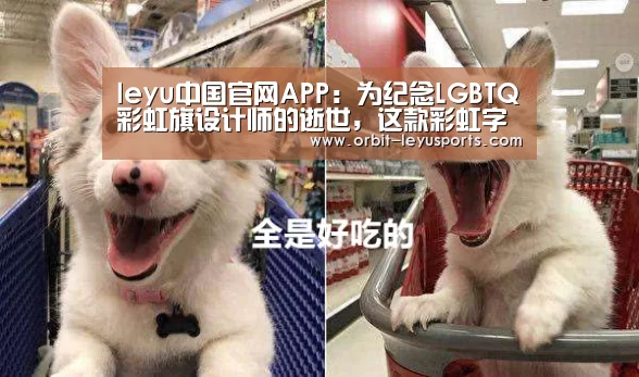 leyu中国官网APP:为纪念LGBTQ彩虹旗设计师的逝世,这款彩虹字体诞生了!(图2) leyu中国官网APP